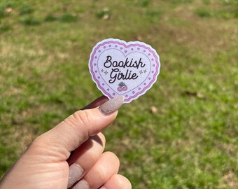 Bookish Girlie Sticker