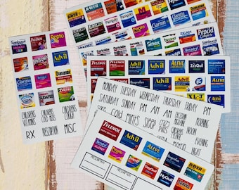 High Quality Cut & Stick Pocket Pharmacy Labels Bundle