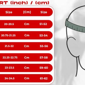Fit and sizing: fits users with a head circumference ranging from a size small (20.75 in) to a size large (22.75 in)