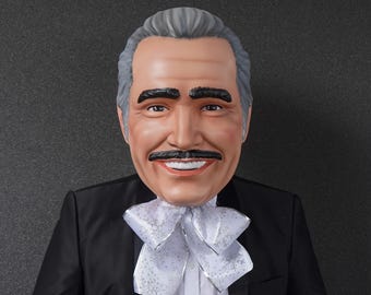 Cabezon Vicente Fernandez by EC Props! Popular Handmade Head Props of Famous Artists & Characters! CABEZONES