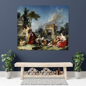 The Fountain of Love-Francois Boucher,Home office Decor,Housewarming Gift,Vintage masterpiece Artwork,giclee print in various sizes