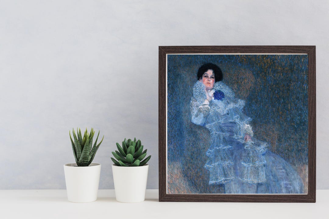 Marie Henneberg-gustav Klimt Portrait, Vintage Giclee Art Print