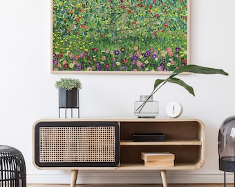 Gustav Klimt Apfelbaum Druck, Vintage Expressionismus Kunstwerk, Wohnzimmer Dekor
