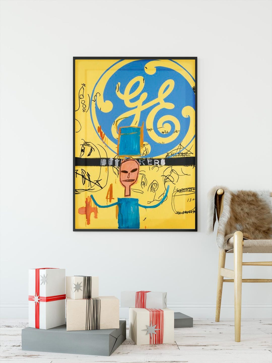 Abstract Symbol Figure Wall Art | Modern Graphic Art Print - Etsy