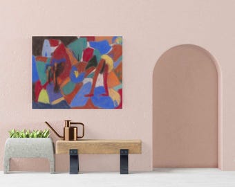 Adolf Hölzel Expressionism Giclée Print, Vintage Masterpiece