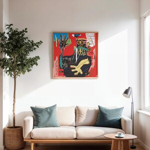 Jean-Michel Basquiat „Untiteld (Ernok)“ Giclée-Druck, Expressionismus, Studio Dekor für Wohnheime Bild 3