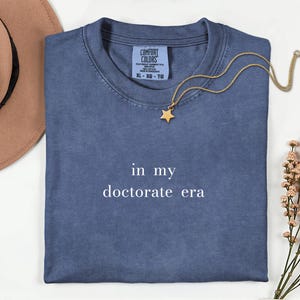 T-shirt « À l'époque de mon doctorat », cadeau humoristique pour doctorant, t-shirt pour étudiant en doctorat, t-shirt d'études supérieures, cadeau humoristique sur le thème académique, cadeau de fin d'études