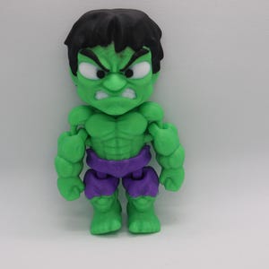 3D Printed Articulating Incredible Hulk