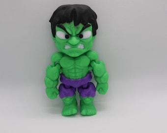 Hulk articulado impreso en 3D