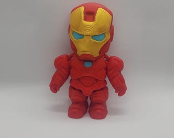 3D Printed Articulating Iron Man Toy