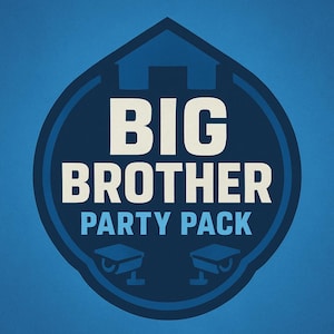 Big Brother Party Game Pack | 16 Digital Downloads | 10–25 Players | HOH, Veto, Eviction Templates + Printables