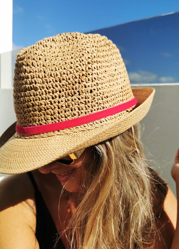 Custom Hat for Women – Straw Summer Hat, Personalized  display picture 3