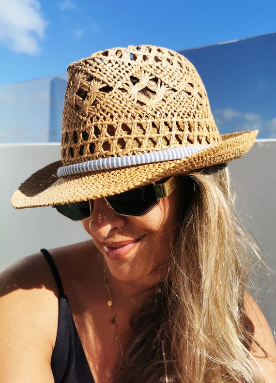 Custom Hat for Women – Straw Summer Hat, Personalized  display picture 3