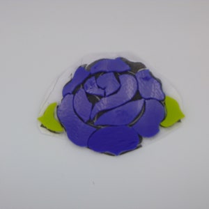 Mosaic, Mosaic Supplies, Roses, Blue Roses, Stained Glass Roses