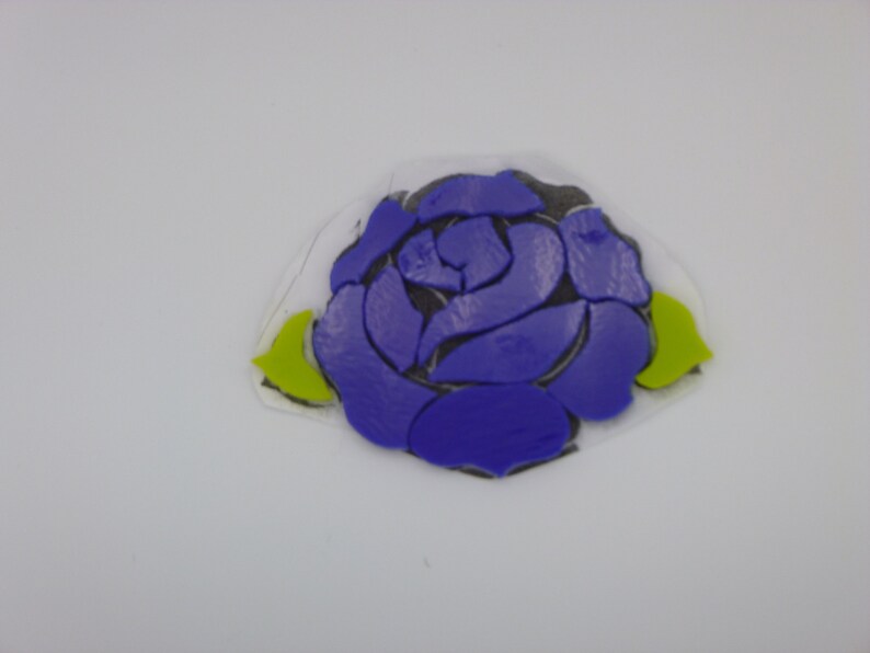 Stained Glass Roses Roses Mosaic Supplies Mosaic Blue Roses