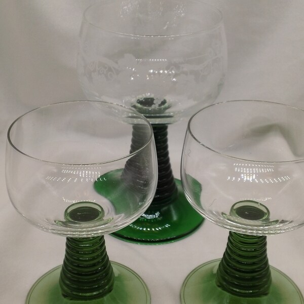 German Wine Glasses Etsy