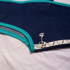 Dog, Dog Jeans, Dog Coat, Dog Shirt, Pet, Pet Clothes, Denim Clothes
