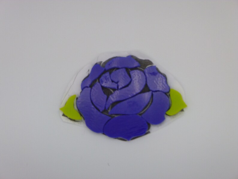 Stained Glass Roses Roses Mosaic Supplies Mosaic Blue Roses