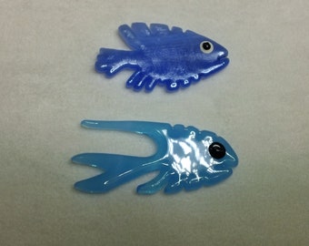 Mosaic Tile, Fish ,Glass Fish, Damsel Fish, Stained Glass Fish, Mosaic Supplies, #10