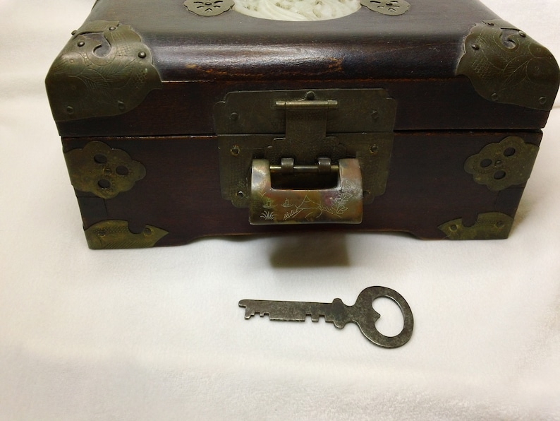 Jewelry Box, Vintage Jewelry, Puzzle Lock Etsy
