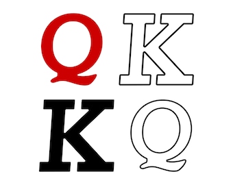 King and Queen Wedding SVG, DIY Shirt Bundle (Digital Download)