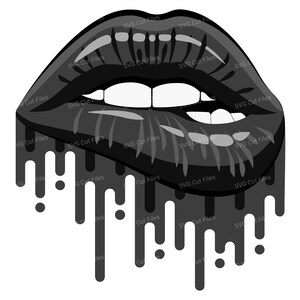 biting lip black and white c an Vector Images & Graphics for Commercial Use hand drawn black and white