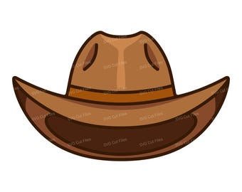 Cowboy Hat SVG, Western Clipart, Texas PNG Digital Download