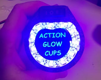 Action Glow Cup AGC 12v glow cup for ice fishing lures