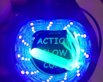 Action Glow Cup AGC USB glow cup for ice fishing lures