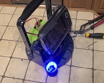 Lil Dipper Motion activated glow cup built for ice fishing shuttles and fish finders