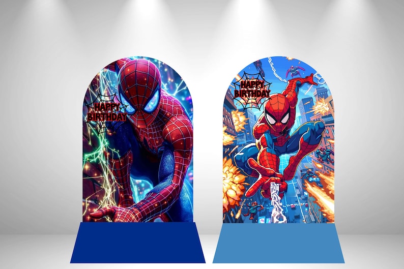 Size: 2ft x 3ft
• Spider-Man-inspired Mini Setup
• High-quality full-color printing
• Lightweight and easy to transport
• Personalized design available
Perfect For
• Birthday Parties
• House Celebrations
• Dave & Buster's
• Chuck E. Cheese
• Play Centers
• Small Event Spaces
Please Note
• Balloons and additional decorations are not included.
• Colors may vary slightly due to screen settings.
• Personalization is available upon request.