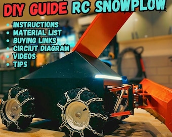 DIY Anleitung ferngesteuerter Schneepflug - oder Multi-Use-Maschine (CyberPlow)