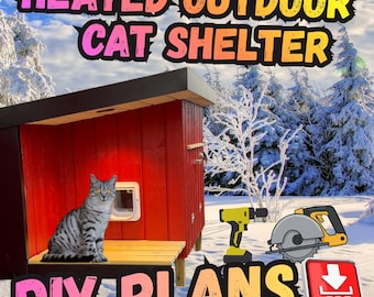 Refugio calefaccionado para gatos del canal de YouTube de Frengen Engineering