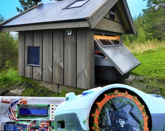 Garaje robótico automático (Arduino, actuador lineal, archivos de impresión 3D, código, etc.)