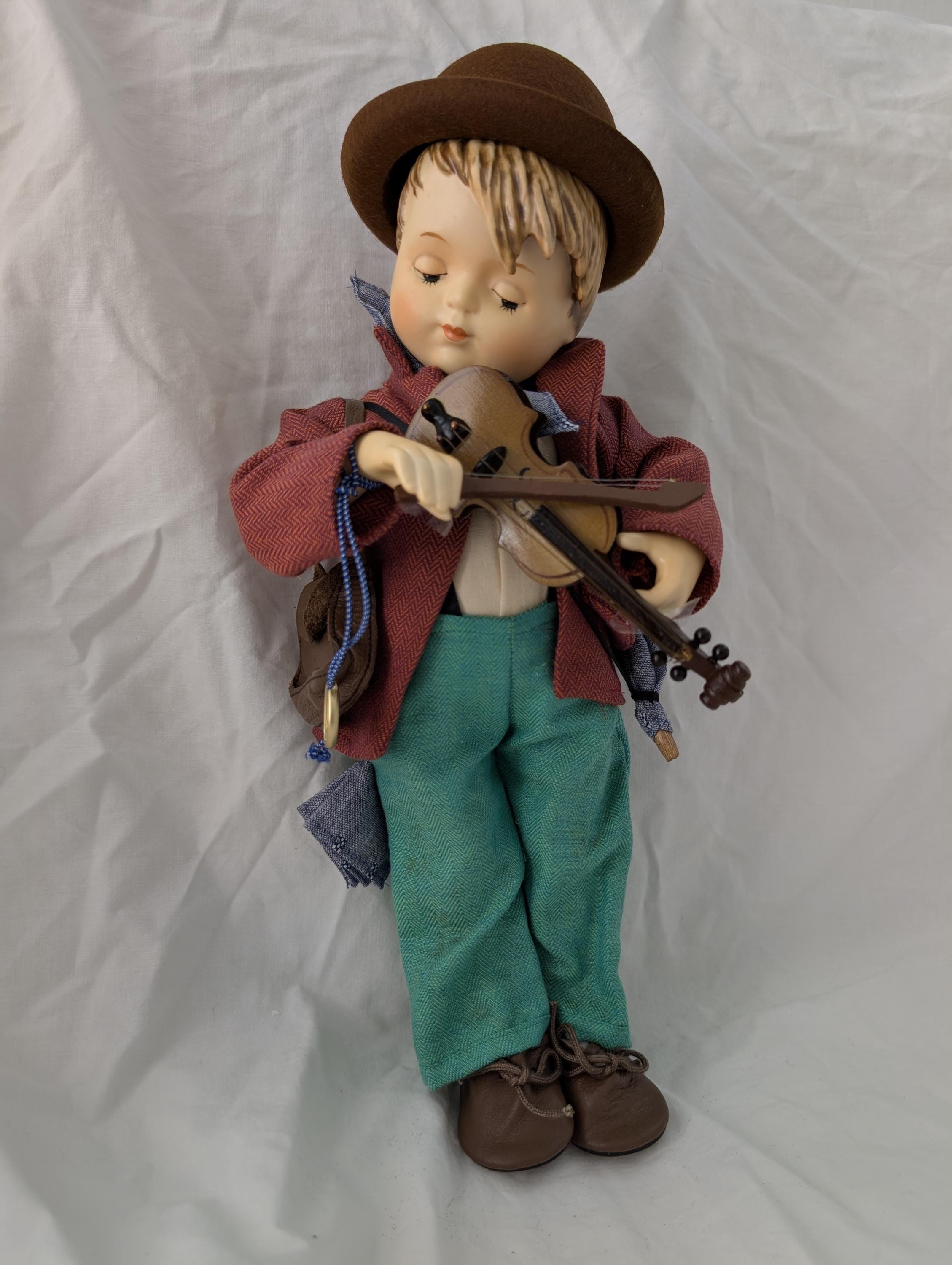 Dolls, Hummel, Goebel, Porcelain, Little Fiddler, Danbury Mint - Etsy