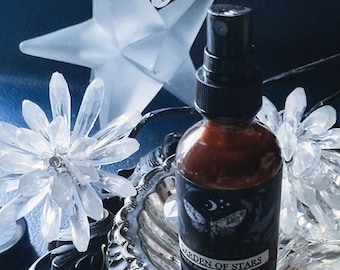 Garden of Stars ™ Natural Botanical Ceremonial Perfume Myst Body Spray, Rose, Jasmine, Orange, Honey, Amber