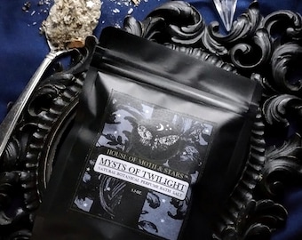 Mysts of Twilight™ Natural Botanical Ceremonial Perfumed Bath Salt 5. oz Patchouli, Cedar, Pine, Mint