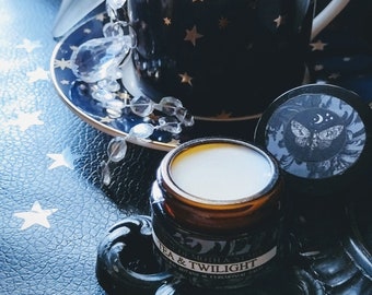 Tea & Twilight™ Natural Botanical Ceremonial Balm -Black Tea, Green Tea, Bergamot, Ginger, Cardamom, Vanilla.