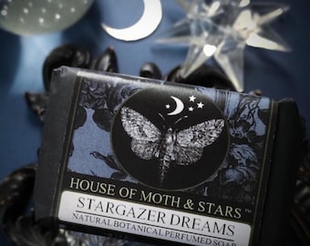 Stargazer Dreams ™ Natural Botanical Ceremonial Perfumed Soap 3.4 oz bar  Orange, Green Tea, Lemongrass, Rosemary, Frankincense