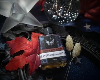 Weaving Dreams of Fall™ Natural Botanical Ceremonial Fall Perfume Oil- Nutmeg,Clove, Cocoa, Jasmine, Vetiver,Black Tea, Black Pepper, Amyris