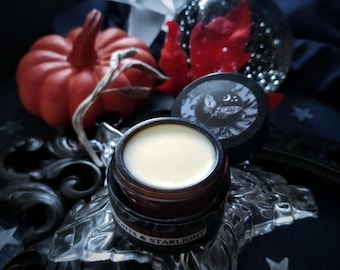 Autumn Nights & Starlight™ Natural Ceremonial Solid FALL Perfume Balm Clary Sage,Ginger,Orange,Bergamot,Vanilla,Clove,Cinnamon,Cedarwood