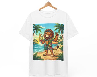 t-shirt tropical de vacances de lion de Zazzle.be Liste d'envies Vous avez des idées ? T-shirt I Love Miami Beach coucher de soleil