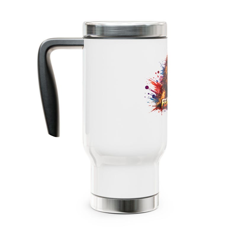 Ironman Triathlon Logo Stainless Steel Travel Mug 14oz image 2