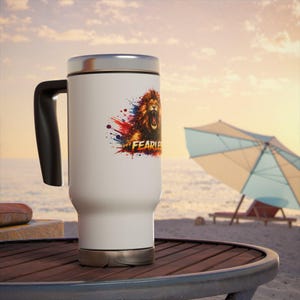 Ironman Triathlon Logo Stainless Steel Travel Mug 14oz image 7