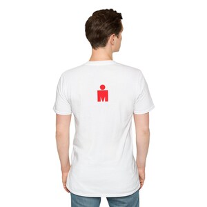 Ironman Triathlon Icons T-Shirt | Swim Bike Run Race Logo image 17