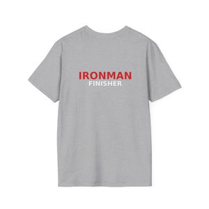 IRONMAN Finisher T-Shirt | Triathlon Medal Race Shirt image 2