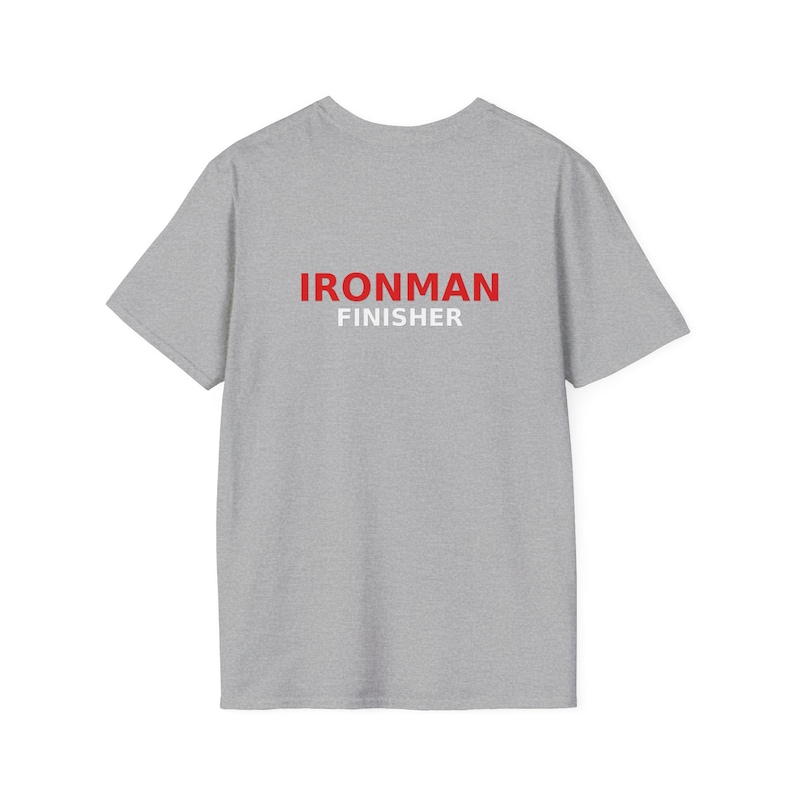IRONMAN Finisher T-Shirt | Triathlon Medal Race Shirt image 2