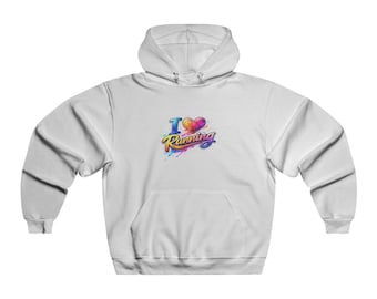I Heart Running Hoodie | 'No Run No Life' Sweatshirt, Running Graphic Pullover