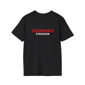 IRONMAN Finisher T-Shirt | Triathlon Medal Race Shirt image 1