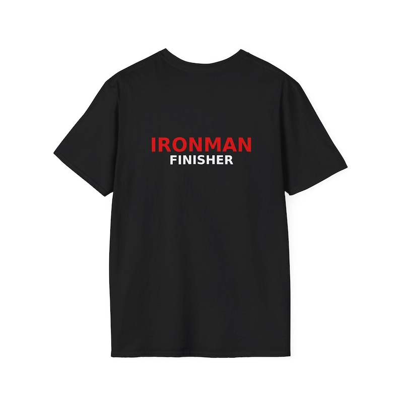 IRONMAN Finisher T-Shirt | Triathlon Medal Race Shirt image 1